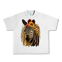 Lunar Rock Zebra With Sunflowers Urban Heavy Tee - Bettercallsaul