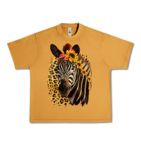 Peanut Butter Zebra With Sunflowers Urban Heavy Tee - Bettercallsaul