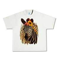 Pistachio Zebra With Sunflowers Urban Heavy Tee - Bettercallsaul