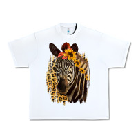 White Zebra With Sunflowers Urban Heavy Tee - Bettercallsaul