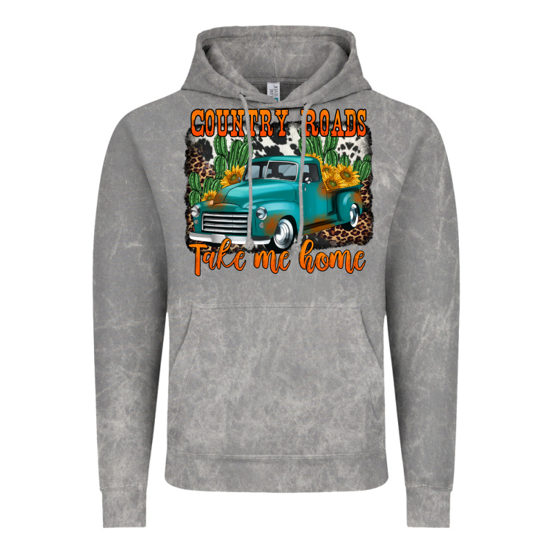 Country Roads Take Me Home Old Western Truck Vintage Hoodie by Jasminsmagicworld | Teevron