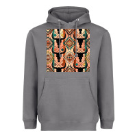 Storm native american aztec seamless pattern 4 Heavyweight Hoodie - BundleAndBundleShop