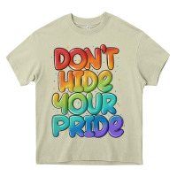 Mossy dont hide your pride Heavy Core Tee - MaliasSmallBusiness