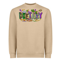 Mushroom dietary mardi gras Heavyweight Sweatshirt - CowGirlArtShop