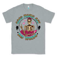 Heather Grey good moms say bad words Classic Tee - Artiststas