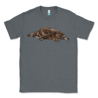 Charcoal Heather Platypus Classic Tee - LillyAllenDesigns