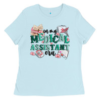 Baby Blue in my medical assistant era Ladies Tee - MaliasSmallBusiness