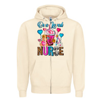 Sandshell One Loved Nurse Valentines Day Frappe Coffee Zipper Hoodie - FaDigitalArtStudio