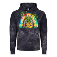 Cloud Black pineapple rainbow Vintage Hoodie - BarkalooDesign