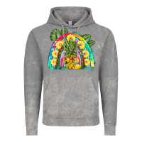 Cloud Rock pineapple rainbow Vintage Hoodie - BarkalooDesign