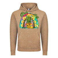 Vintage Coffee pineapple rainbow Vintage Hoodie - BarkalooDesign