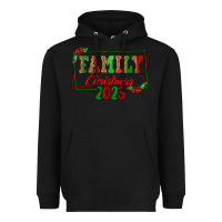 Black Family Christmas 2023 Heavyweight Hoodie - FaDigitalArtStudio