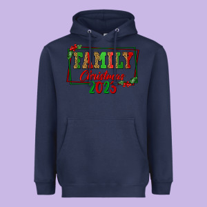 Family Christmas 2023 Heavyweight Hoodie Designed By Fadigitalartstudio