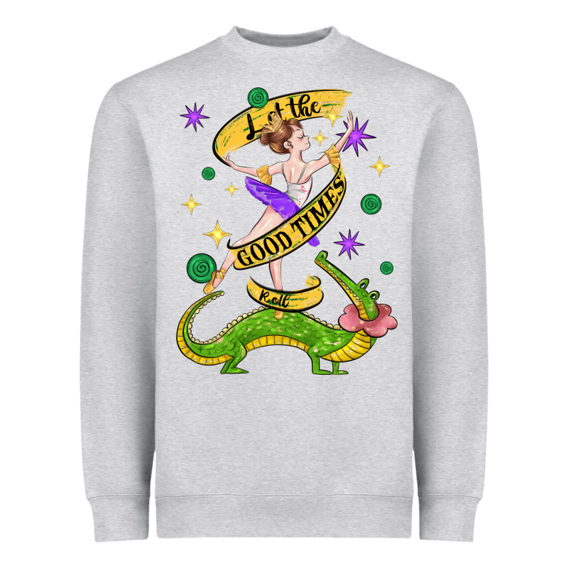 Let The Good Times Roll (2) Heavyweight Sweatshirt by CowGirlArtShop | Teevron