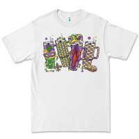 White mardi gras coffee Premium Tee - MaliasSmallBusiness