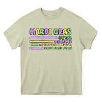 Mossy mardi gras beads Heavy Core Tee - MaliasSmallBusiness