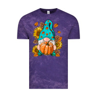 Cloud Purple Fall Gnome Vintage Tee - RanaPortraitStore