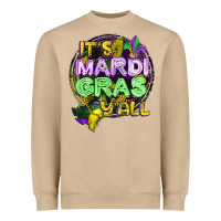 Mushroom its mardi gras yall Heavyweight Sweatshirt - CowGirlArtShop