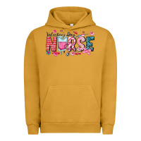 Pigment Peanut Butter Nurse Valentine Urban Hoodie - CowhideDigitalArt
