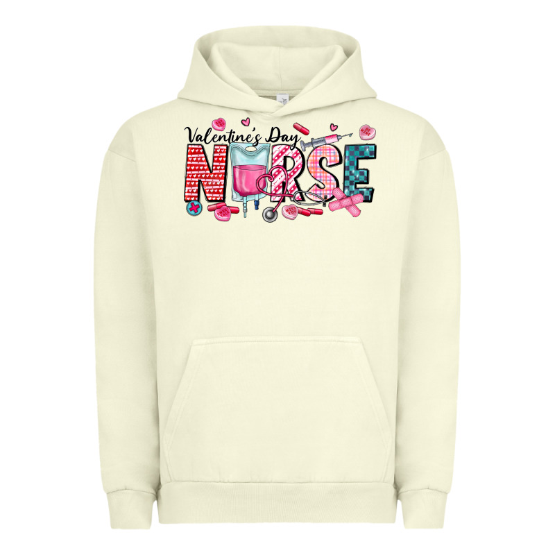 Nurse Valentine Urban Hoodie by CowhideDigitalArt | Teevron