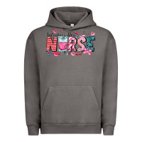 Pigment Tornado Nurse Valentine Urban Hoodie - CowhideDigitalArt
