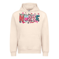 Sandshell Nurse Valentine Urban Hoodie - CowhideDigitalArt