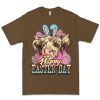 Cacao Easter Day Cow Premium Tee - NancyCooperArtShop