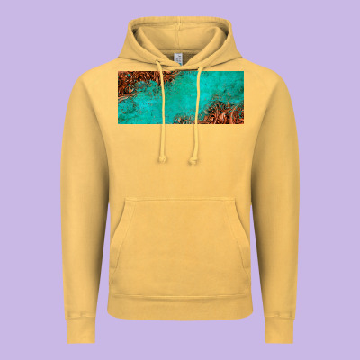 Tooled Leather Turquoise Glitter 11oz Mug Vintage Hoodie Designed By Jasminsmagicworld