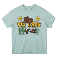 Arona 100 days y'all Heavy Core Tee - MaliasSmallBusiness