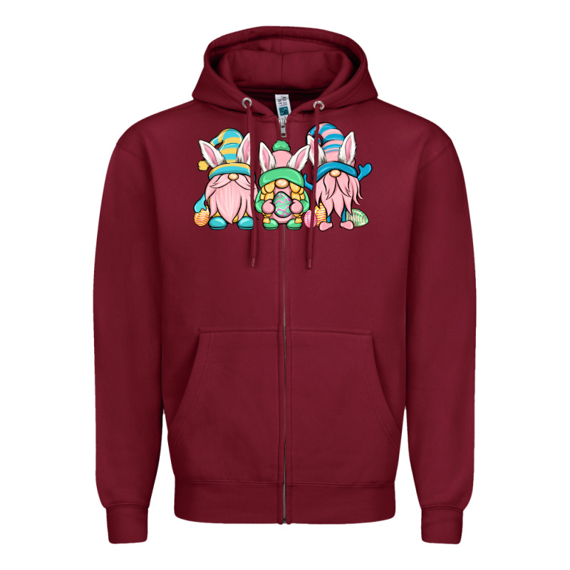 Easter Gnomes Zipper Hoodie by OliviaCreatesArt | Teevron