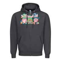 Smoke Easter gnomes Zipper Hoodie - OliviaCreatesArt