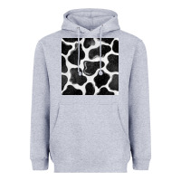 Heather Grey cow seamless pattern Heavyweight Hoodie - BundleAndBundleShop