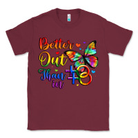 Burgundy better out than in Classic Tee - Artiststas