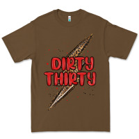 Cacao dirty thirty lightning bolt Premium Tee - MaliasSmallBusiness