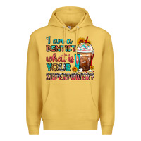 Antique Gold I Am A Dentist What Is Your Superpower Frappe Premium Hoodie - FaDigitalArtStudio