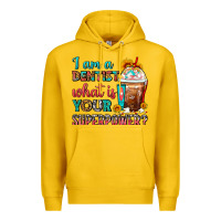 Lemon I Am A Dentist What Is Your Superpower Frappe Premium Hoodie - FaDigitalArtStudio