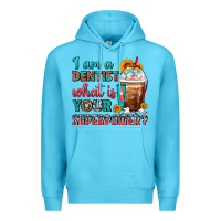 Ocean Blue I Am A Dentist What Is Your Superpower Frappe Premium Hoodie - FaDigitalArtStudio