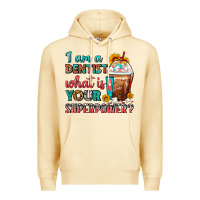 Pina Colada I Am A Dentist What Is Your Superpower Frappe Premium Hoodie - FaDigitalArtStudio