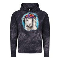 Cloud Black Sunflower Sheep With Background Vintage Hoodie - RanaPortraitStore