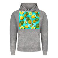 Cloud Rock blue pineapple Vintage Hoodie - BarkalooDesign