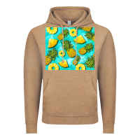 Vintage Coffee blue pineapple Vintage Hoodie - BarkalooDesign