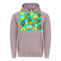 Vintage Zinc blue pineapple Vintage Hoodie - BarkalooDesign
