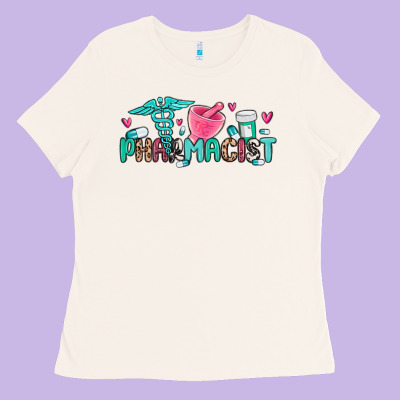 Pharmacist Ladies Tee Designed By Maliassmallbusiness