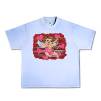 Grape Ice valentine's day cupid heart Urban Heavy Tee - RanaPortraitStore