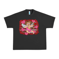 Pigment Black valentine's day cupid heart Urban Heavy Tee - RanaPortraitStore