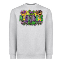 Happy Mardi Gras Yall Heavyweight Sweatshirt | Teevron