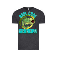 Vintage Black reel cool grandpa Vintage Tee - Jasminsmagicworld