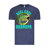 Vintage Denim reel cool grandpa Vintage Tee - Jasminsmagicworld