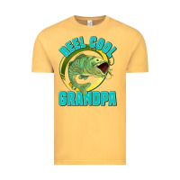 Vintage Mustard reel cool grandpa Vintage Tee - Jasminsmagicworld