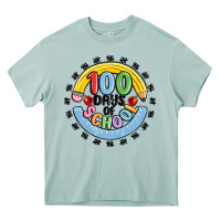 Arona 100 days of school Heavy Core Tee - MaliasSmallBusiness